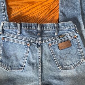 Wrangler vintage worn  denim jeans